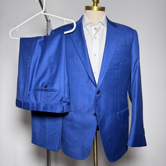 Emporio Armani Vibrant Blue Suit